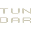 Dual Climate Control Radio "TUNDRA" Letter Inserts Fits 2014-2021 Toyota Tundra Dual Climate *OE Color - Quicksand Tan