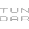 Dual Climate Control Radio "TUNDRA" Letter Inserts Fits 2014-2021 Toyota Tundra Dual Climate *OE Color - Silver Sky Metallic