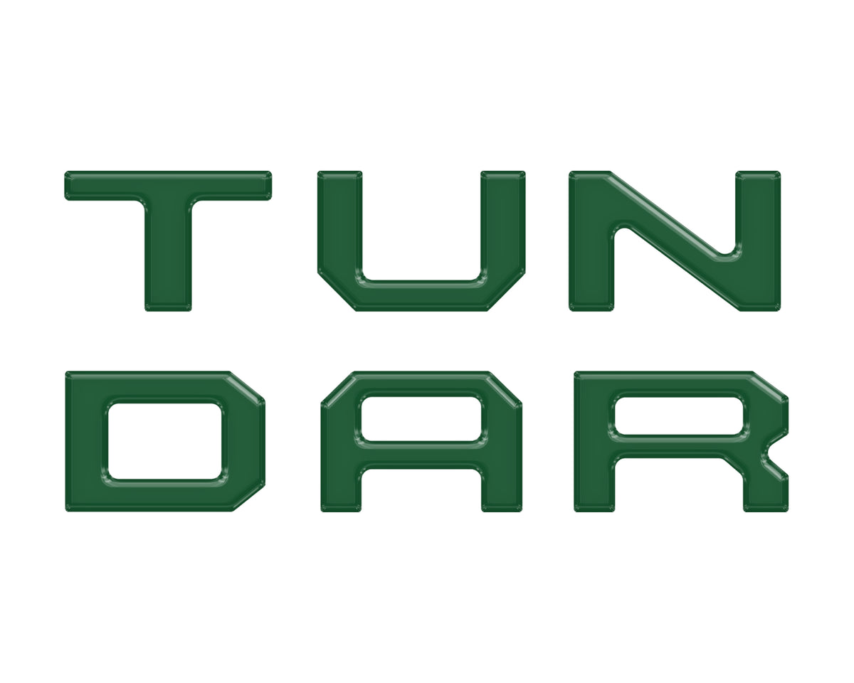 Single Climate Control Radio Letter Inserts Fits 2014-2020 Toyota Tundra Single Climate *OE Color - Army Green