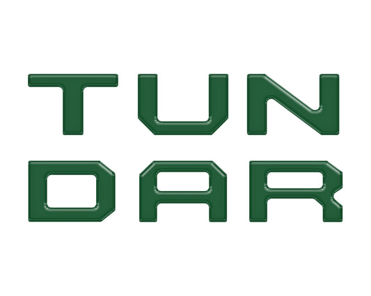 Single Climate Control Radio Letter Inserts Fits 2014-2020 Toyota Tundra Single Climate *OE Color - Army Green