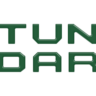 Single Climate Control Radio Letter Inserts Fits 2014-2020 Toyota Tundra Single Climate *OE Color - Army Green