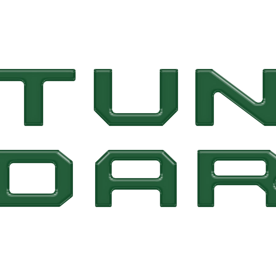Single Climate Control Radio Letter Inserts Fits 2014-2020 Toyota Tundra Single Climate *OE Color - Army Green