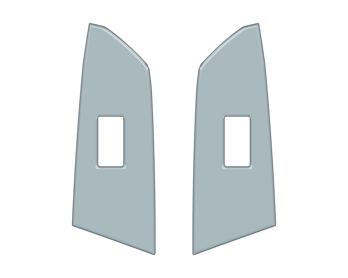 Crewmax Rear Door Switch Panel Accent Trim Fits 2014-2021 Toyota Tundra Rear Doors (CrewMax) *OE Color - Cement Gray