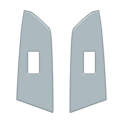 Crewmax Rear Door Switch Panel Accent Trim Fits 2014-2021 Toyota Tundra Rear Doors (CrewMax) *OE Color - Cement Gray