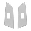 Crewmax Rear Door Switch Panel Accent Trim Fits 2014-2021 Toyota Tundra Rear Doors (CrewMax) *OE Color - Silver Sky Metallic