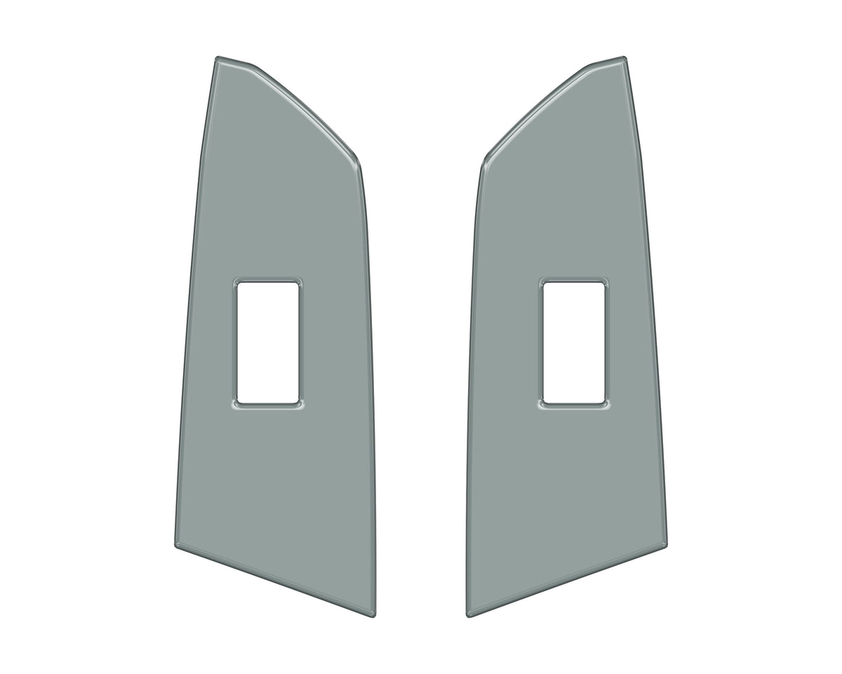 Crewmax Rear Door Switch Panel Accent Trim Fits 2014-2021 Toyota Tundra Rear Doors (CrewMax) *OE Color - Lunar Rock