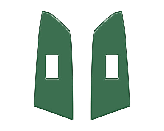 Crewmax Rear Door Switch Panel Accent Trim Fits 2014-2021 Toyota Tundra Rear Doors (CrewMax) *OE Color - Army Green