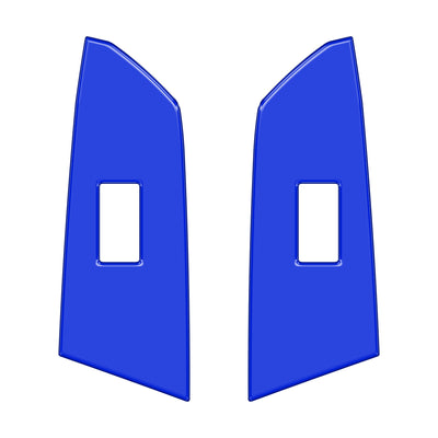 Crewmax Rear Door Switch Panel Accent Trim Fits 2014-2021 Toyota Tundra Rear Doors (CrewMax) *OE Color - Voodoo Blue