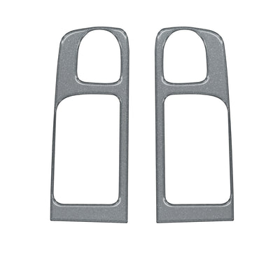 Crewmax Rear Door Pull Panel Accent Trim Fits 2014-2021 Toyota Tundra Rear Doors (CrewMax) *OE Color - Magnetic Gray Metallic