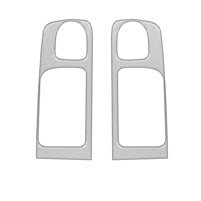 Crewmax Rear Door Pull Panel Accent Trim Fits 2014-2021 Toyota Tundra Rear Doors (CrewMax) *OE Color - Silver Sky Metallic