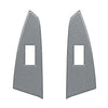 D-Cab Rear Door Switch Panel Accent Trim Fits 2014-2021 Toyota Tundra Rear Doors (D-Cab) *OE Color - Magnetic Gray Metallic