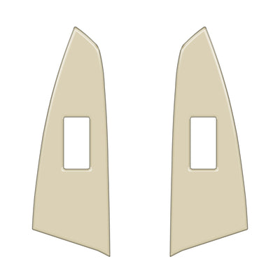 D-Cab Rear Door Switch Panel Accent Trim Fits 2014-2021 Toyota Tundra Rear Doors (D-Cab) *OE Color - Quicksand Tan