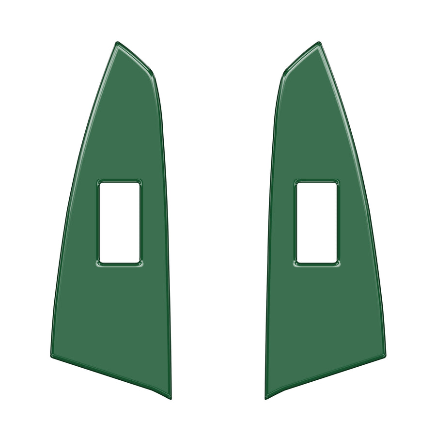 D-Cab Rear Door Switch Panel Accent Trim Fits 2014-2021 Toyota Tundra Rear Doors (D-Cab) *OE Color - Army Green