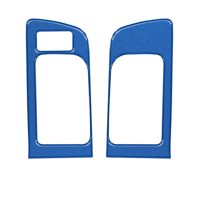 Front Door Handle Trim w/Memory Seat Control Accent Trim Fits 2014-2021 Toyota Tundra Front Doors Only w/Memory Seats *OE Color - Blazing Blue