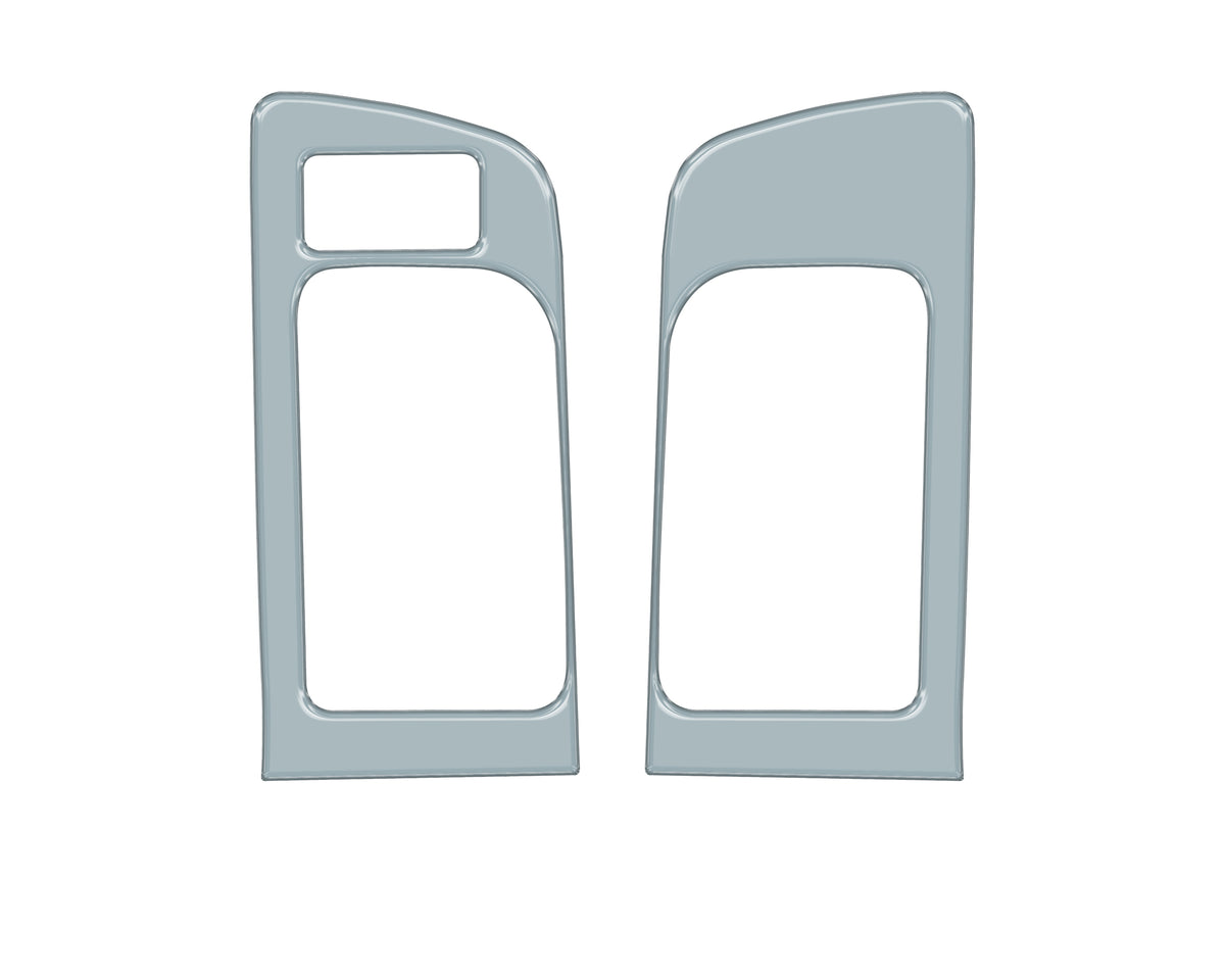 Front Door Handle Trim w/Memory Seat Control Accent Trim Fits 2014-2021 Toyota Tundra Front Doors Only w/Memory Seats *OE Color - Cement Gray