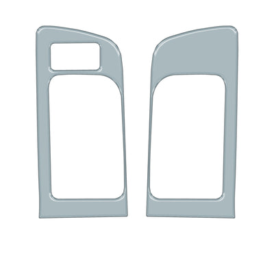 Front Door Handle Trim w/Memory Seat Control Accent Trim Fits 2014-2021 Toyota Tundra Front Doors Only w/Memory Seats *OE Color - Cement Gray