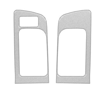 Front Door Handle Trim w/Memory Seat Control Accent Trim Fits 2014-2021 Toyota Tundra Front Doors Only w/Memory Seats *OE Color - Silver Sky Metallic