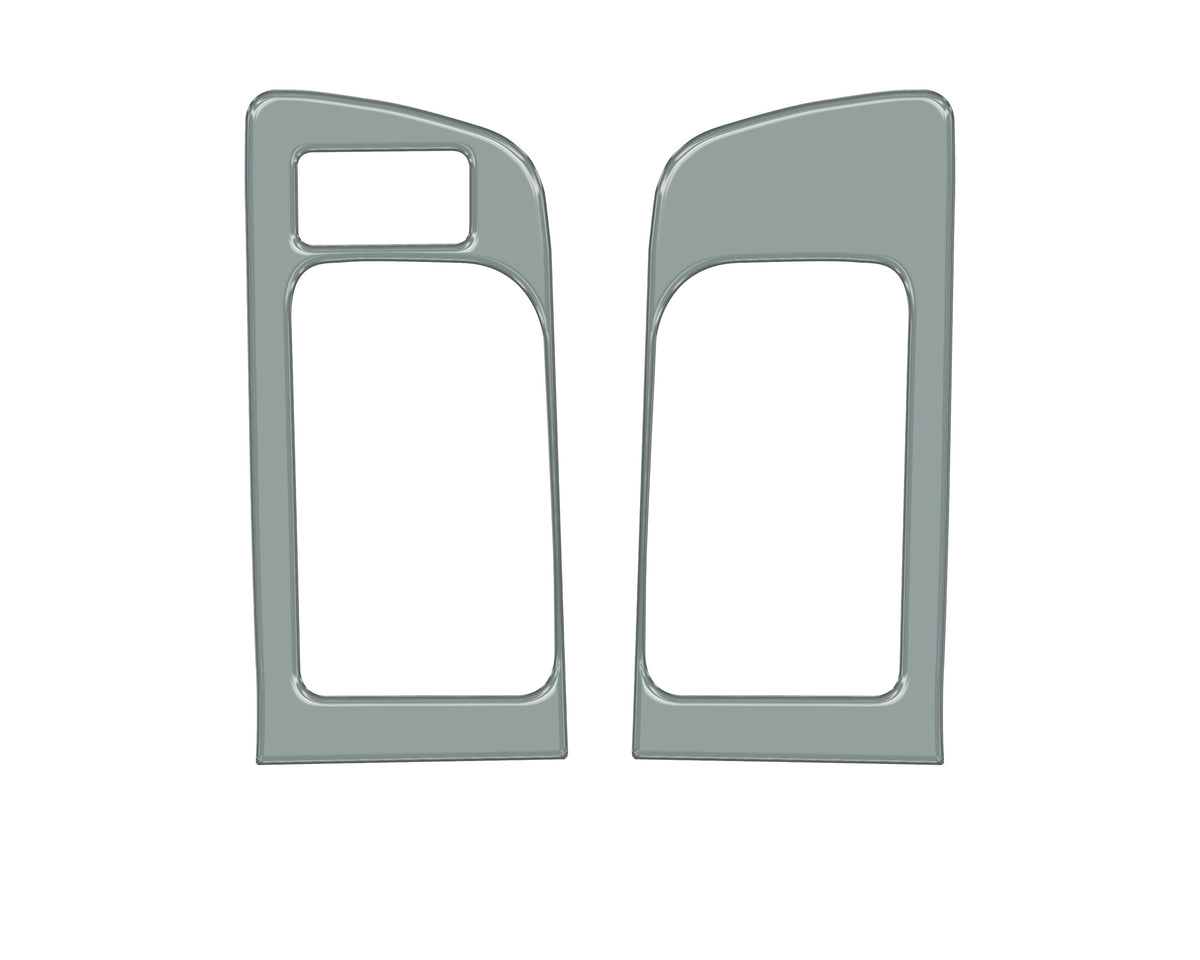 Front Door Handle Trim w/Memory Seat Control Accent Trim Fits 2014-2021 Toyota Tundra Front Doors Only w/Memory Seats *OE Color - Lunar Rock