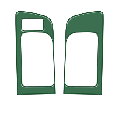 Front Door Handle Trim w/Memory Seat Control Accent Trim Fits 2014-2021 Toyota Tundra Front Doors Only w/Memory Seats *OE Color - Army Green