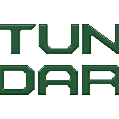 Grille Letter Inserts Fits 2022-2022 Toyota Tundra *OE Color - Army Green