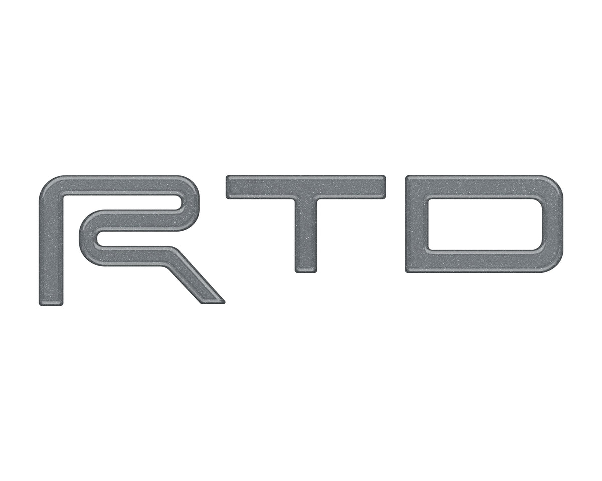 TRD Grille Letter Inserts Fits 2022-2022 Toyota Tundra *OE Color - Magnetic Gray Metallic