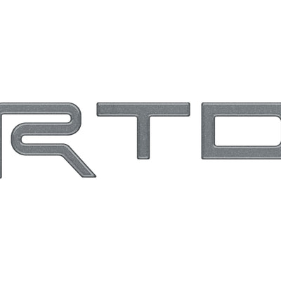 TRD Grille Letter Inserts Fits 2022-2022 Toyota Tundra *OE Color - Magnetic Gray Metallic