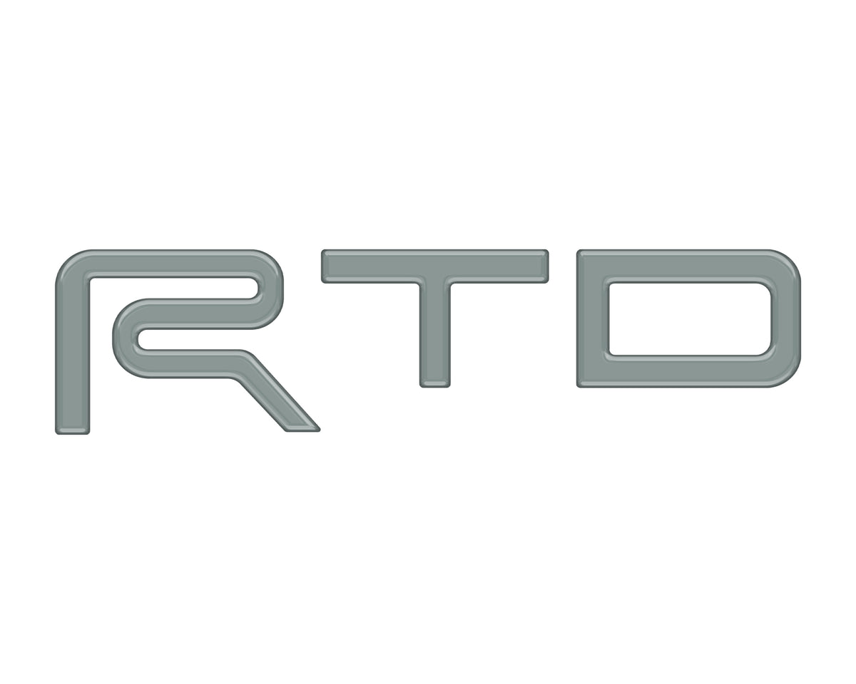 TRD Grille Letter Inserts Fits 2022-2022 Toyota Tundra *OE Color - Lunar Rock