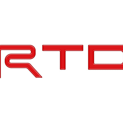 TRD Grille Letter Inserts Fits 2022-2022 Toyota Tundra *OE Color - TRD Red