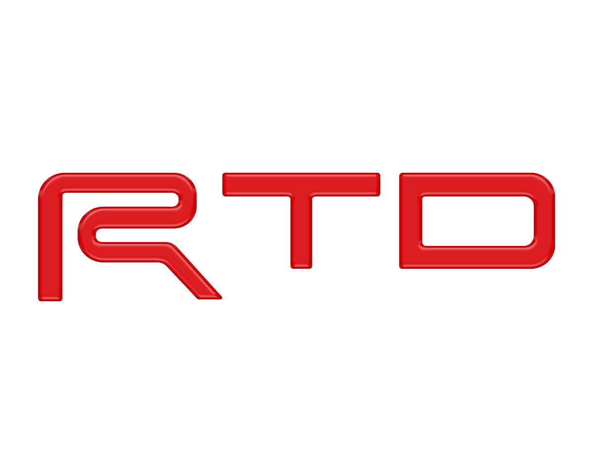 TRD Grille Letter Inserts Fits 2022-2022 Toyota Tundra *OE Color - Matte TRD Red