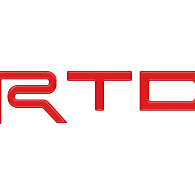 TRD Grille Letter Inserts Fits 2022-2022 Toyota Tundra *OE Color - Matte TRD Red