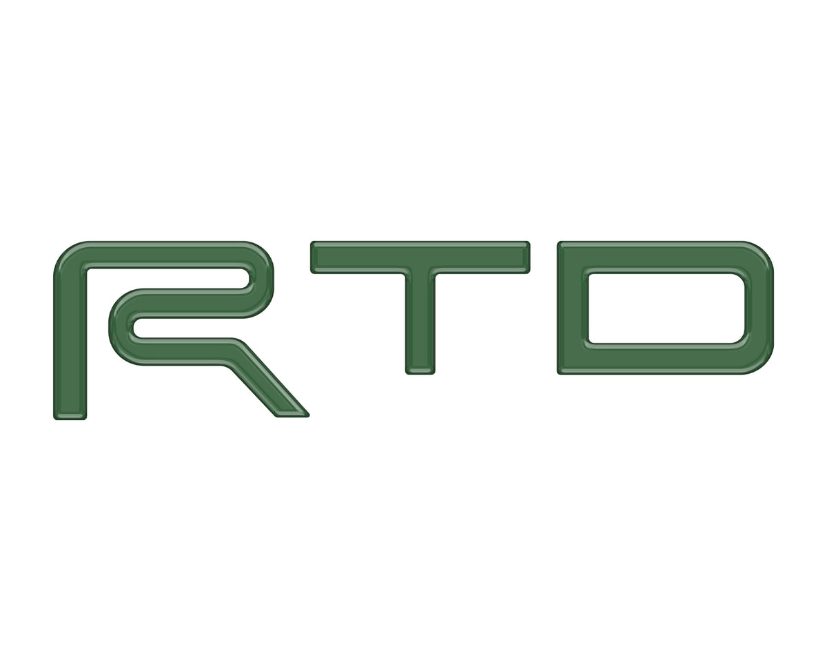 TRD Grille Letter Inserts Fits 2022-2022 Toyota Tundra *OE Color - Army Green