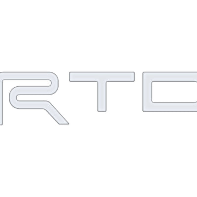 TRD Grille Letter Inserts Fits 2022-2022 Toyota Tundra Matte White