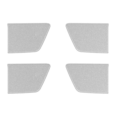 Crew Max 4 Door Handle Pocket Accent Trim Fits 2022-2022 Toyota Tundra CrewMax (4 Piece Kit) *OE Color - Celestial Silver Metallic