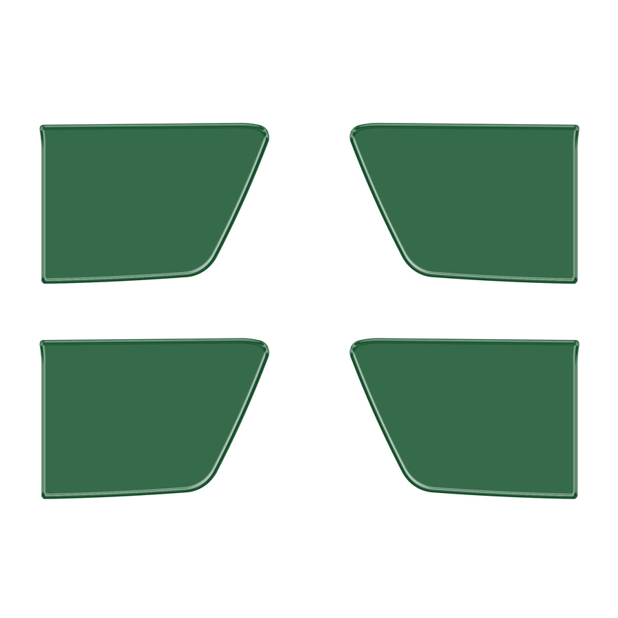 Crew Max 4 Door Handle Pocket Accent Trim Fits 2022-2022 Toyota Tundra CrewMax (4 Piece Kit) *OE Color - Army Green