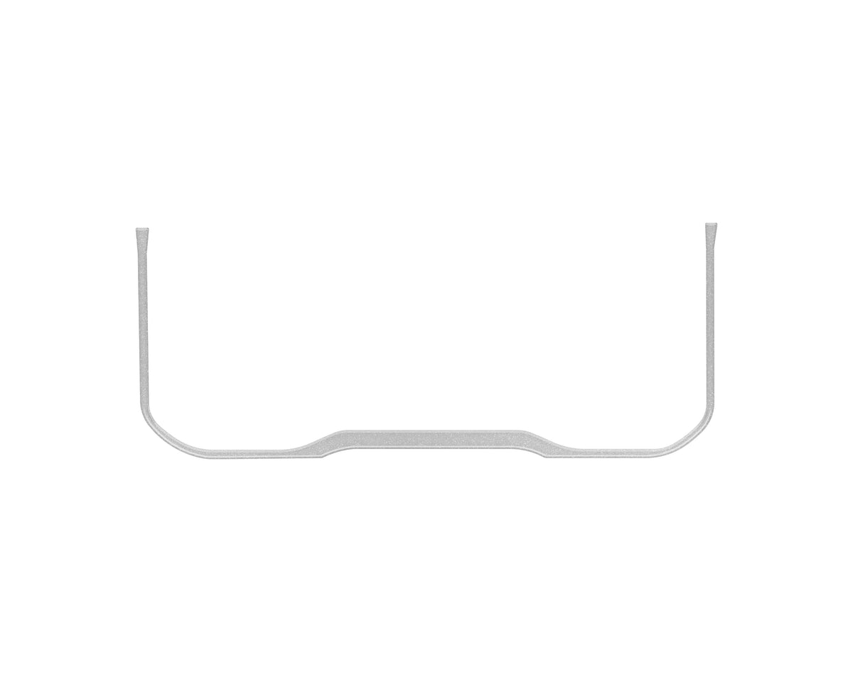 Lower Instrument Gauge Cluster Accent Trim Fits 2022-2022 Toyota Tundra *OE Color - Celestial Silver Metallic