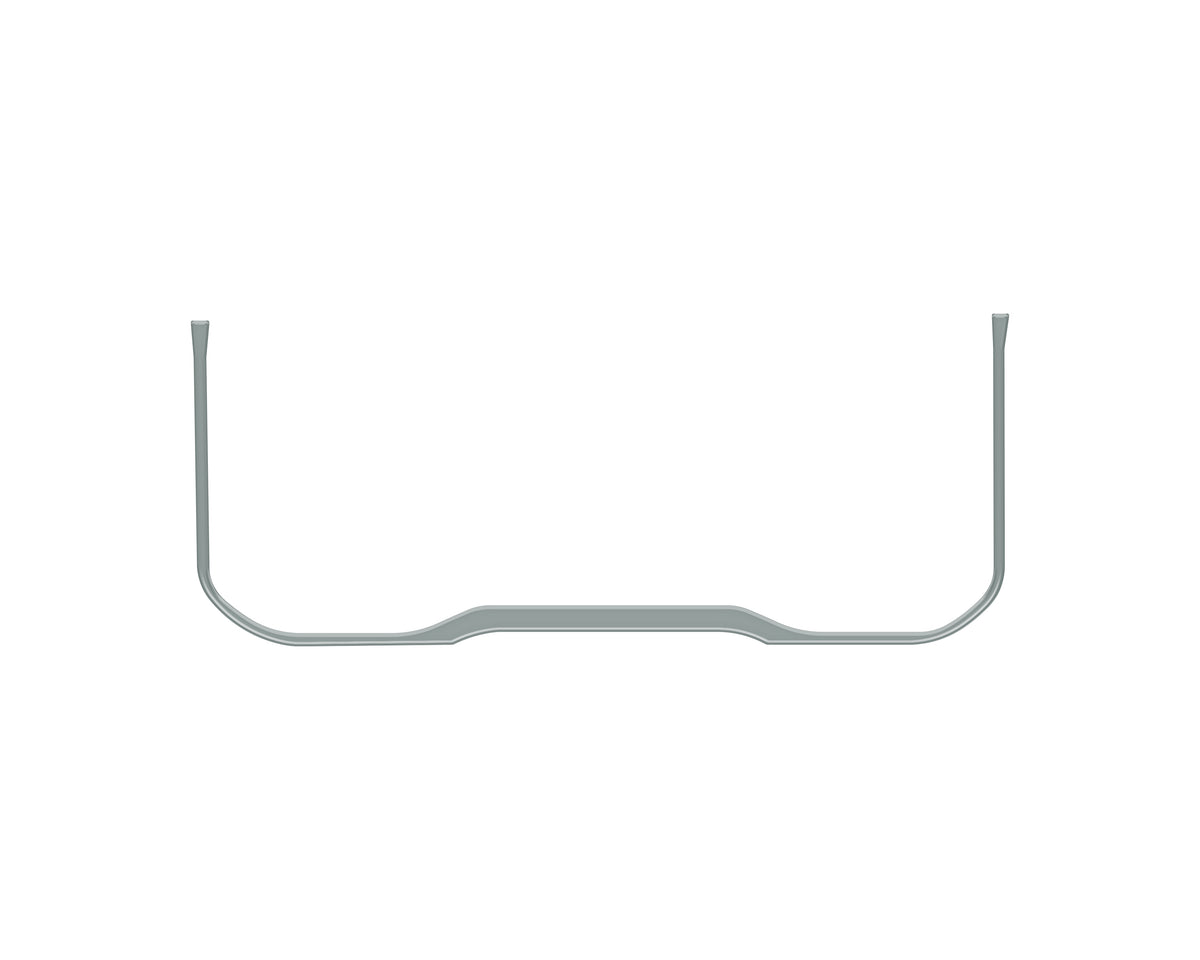 Lower Instrument Gauge Cluster Accent Trim Fits 2022-2022 Toyota Tundra *OE Color - Lunar Rock