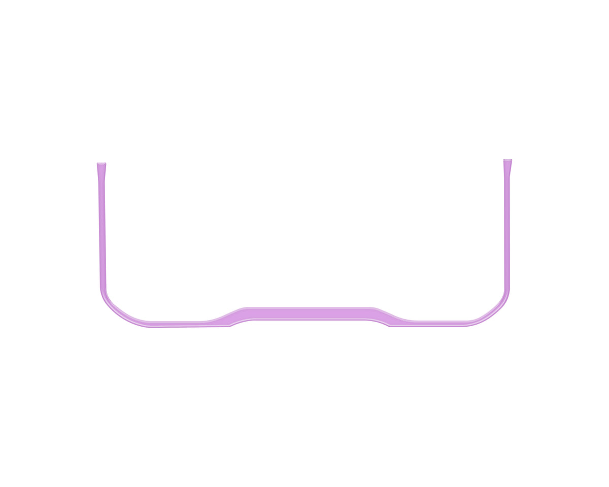 Lower Instrument Gauge Cluster Accent Trim Fits 2022-2022 Toyota Tundra Lavender Purple