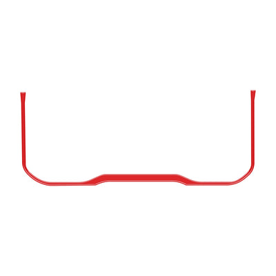 Lower Instrument Gauge Cluster Accent Trim Fits 2022-2022 Toyota Tundra *OE Color - Gloss TRD Red