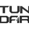 Tailgate Letter Inserts Fits 2022-2022 Toyota Tundra Matte Black w/Grayscale TRI-Color Logo