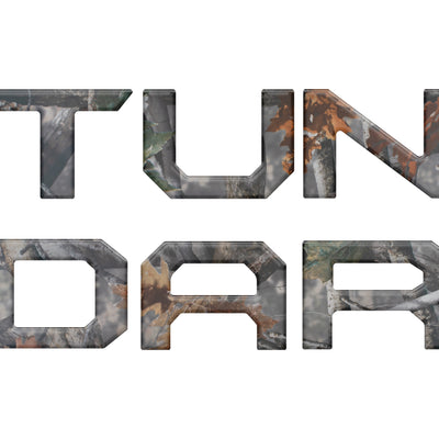 Tailgate Letter Inserts Fits 2022-2022 Toyota Tundra Camouflage