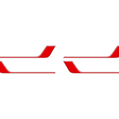 Crew Max 4 Door Lower Accent Trim Fits 2022-2022 Toyota Tundra CrewMax (4 Piece Kit) *OE Color - Gloss TRD Red