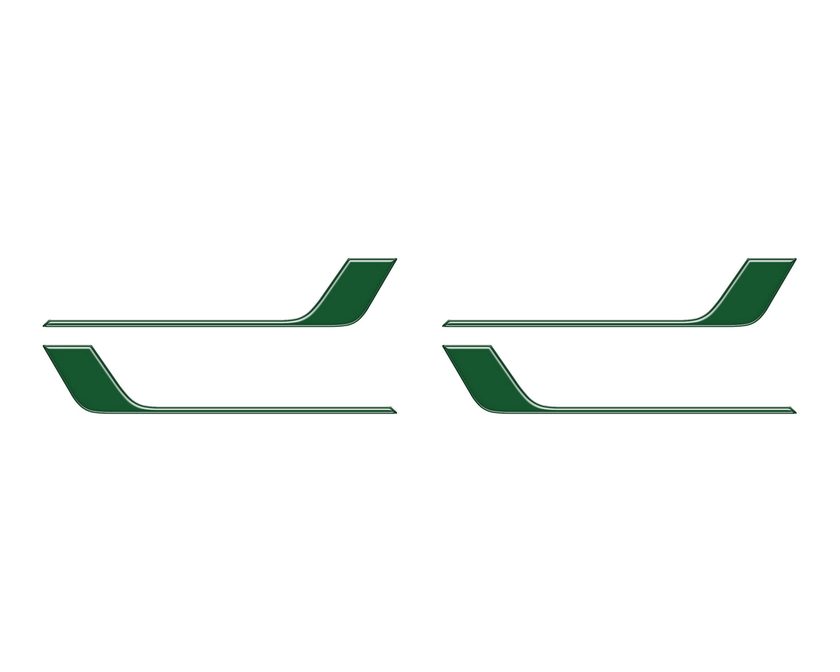 Crew Max 4 Door Lower Accent Trim Fits 2022-2022 Toyota Tundra CrewMax (4 Piece Kit) *OE Color - Army Green
