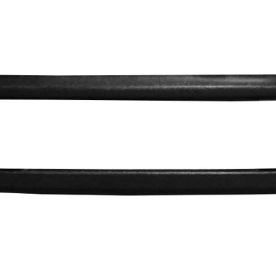 Textured TPO 2015-2017 Ford F-150 Front Bumper Covers with fog lamp cutouts, Chrome Delete Kit