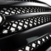 ABS6425BLK 13-19 Ford Taurus SE/SEL/Limited 1 PC Gloss Black Tape-on Grille Overlay Chrome Delete Kit