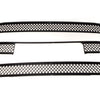 ABS6438BLK 14-15 GMC Sierra 1500 Base/SLE/SLT 3 PCS Gloss Black Tape-on Grille Overlay Chrome Delete Kit