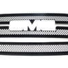 ABS6446BLK 16-18 GMC Sierra 1500 SLT 3 PCS Gloss Black Tape-on Grille Overlay Chrome Delete Kit