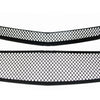 ABS6457BLK 16-18 Chevrolet Malibu L/LS/LT/LTZ/Hybrid 2 PCS Gloss Black Tape-on Grille Overlay Chrome Delete Kit