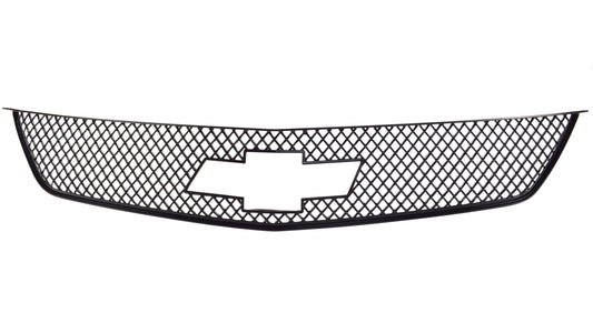 ABS6460BLK 13-20 Chevrolet Impala LS/LT/LTZ 1 PC Gloss Black Tape-on Grille Overlay Chrome Delete Kit