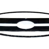 ABS6475BLK 18-20 Ford F-150 Only fits XL un-painted grill 3 PCS Gloss Black Tape-on Grille Overlay Chrome Delete Kit