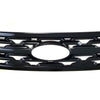 ABS6489BLK 18-19 Ford Explorer ONLY FOR XLT/LIMITED 1 PC Gloss Black Tape-on Grille Overlay Chrome Delete Kit